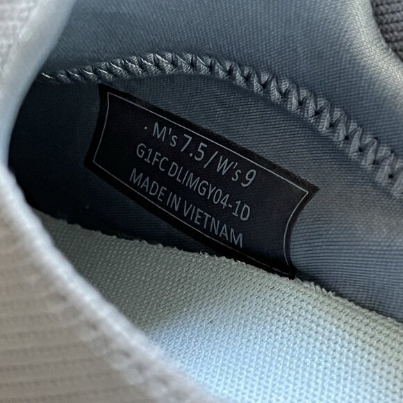 Kizik Lima Shoes Womens Size 9 Gray Hands Free Lace Up Sneakers Comfort Mesh - Picture 10 of 16